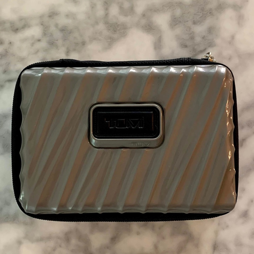 Hard Shell Tumi Case W/ Essentials - image 1